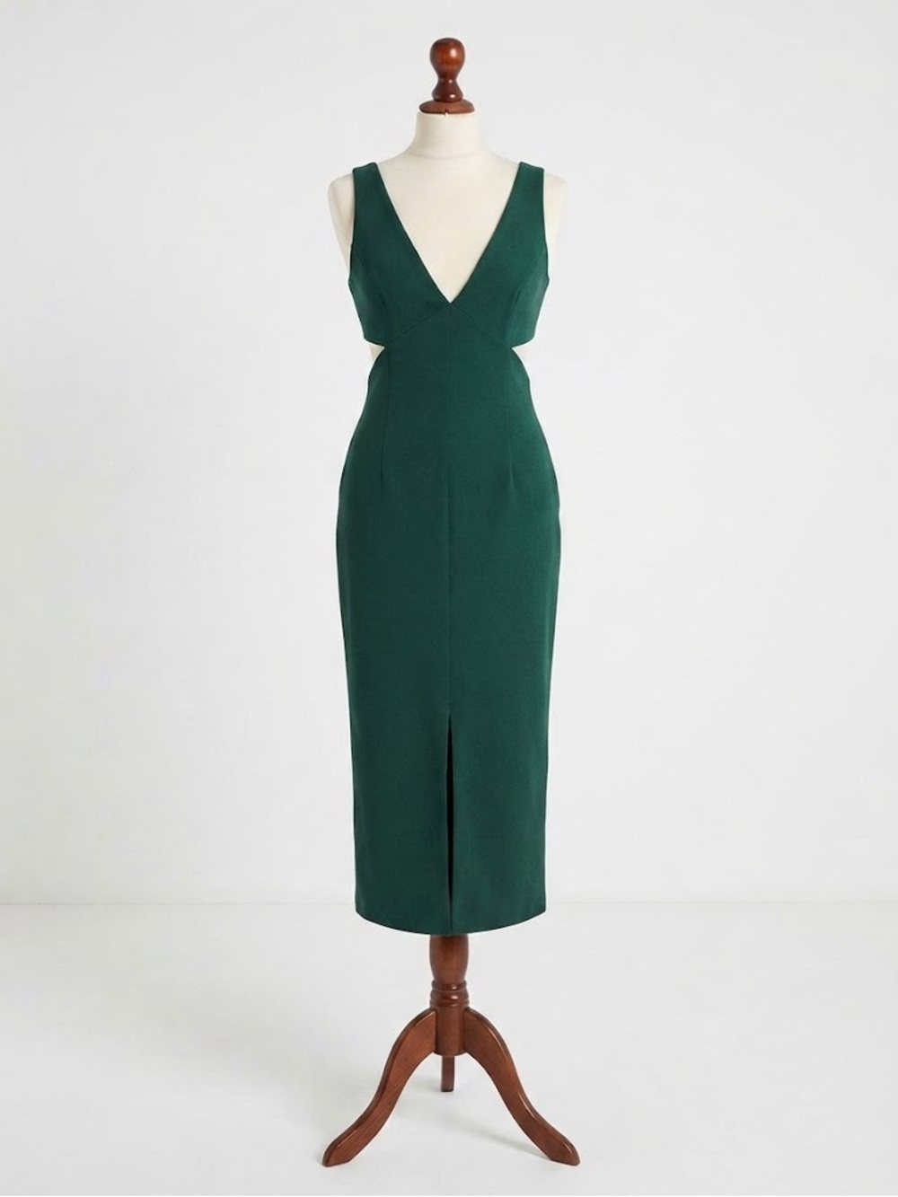 ✨ The Ultimate Creator Emerald Midi Dress – Main Character Energy! ✨ Size 10 NWT